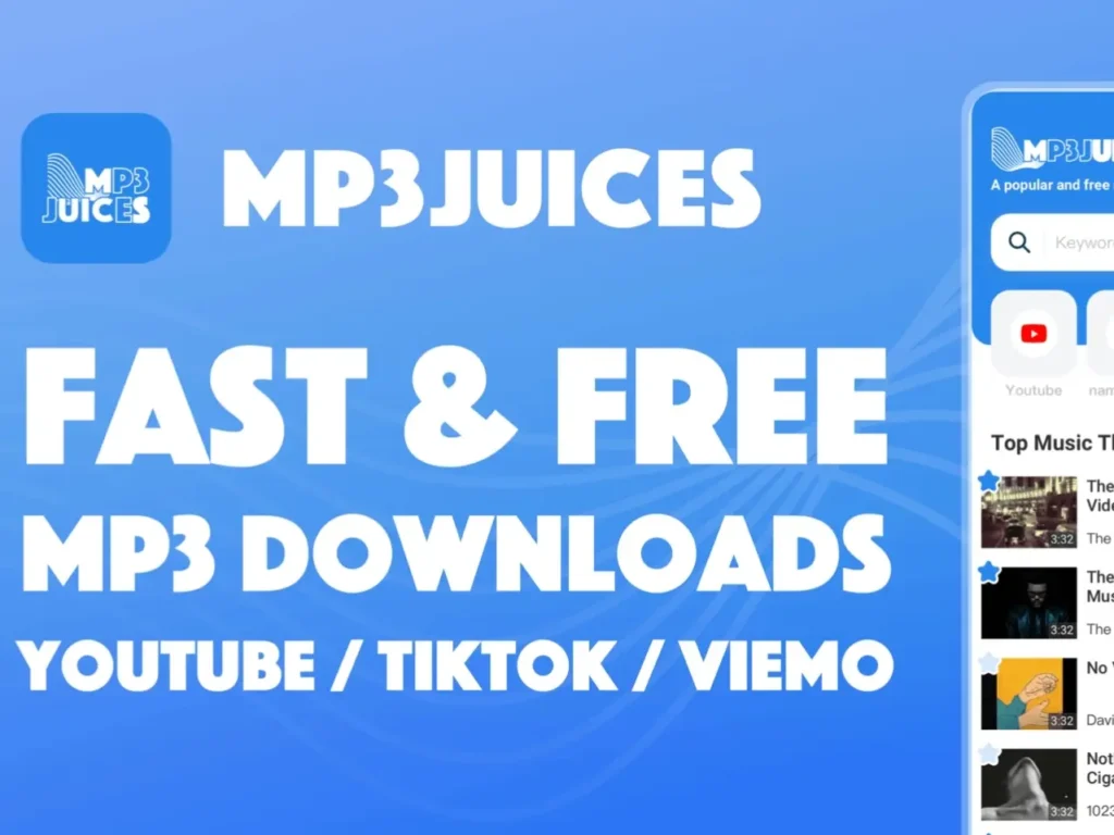 MP3 Juices music downloader interface